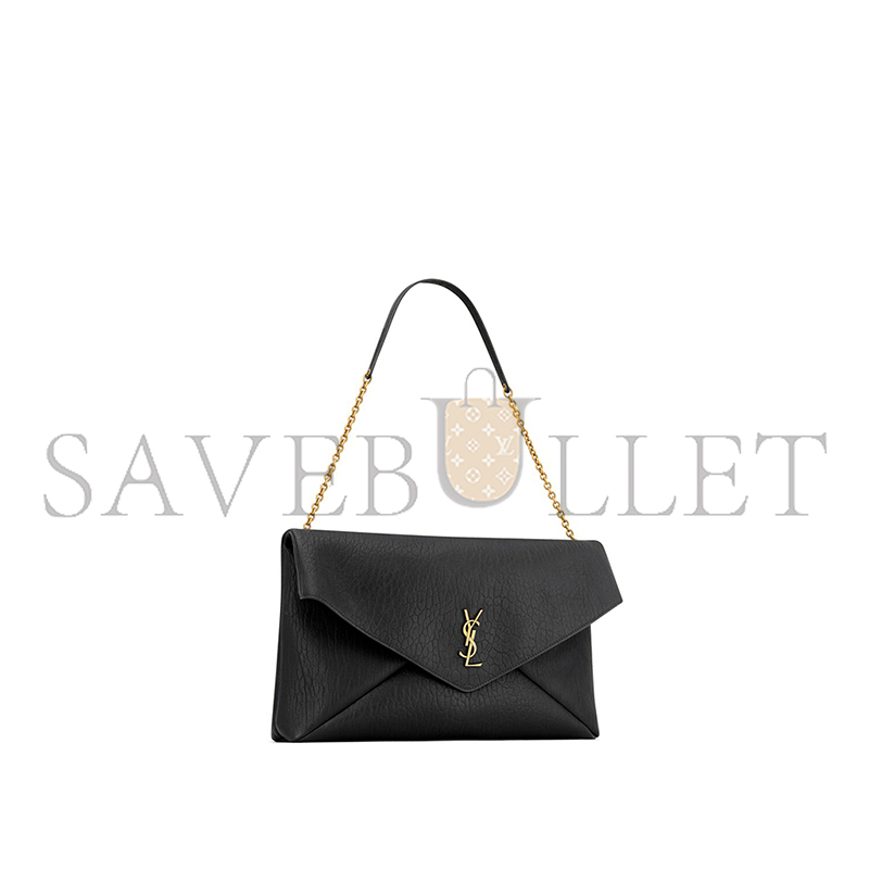 YSL CASSANDRE XL LAMBSKIN ENVELOPE WITH CHAIN 841702AACYT1000 (35*22*4.2cm) YSL CASSANDRE XL LAMBSKIN ENVELOPE WITH CHAIN 841702AACYT1000 (35*22*4.2cm)